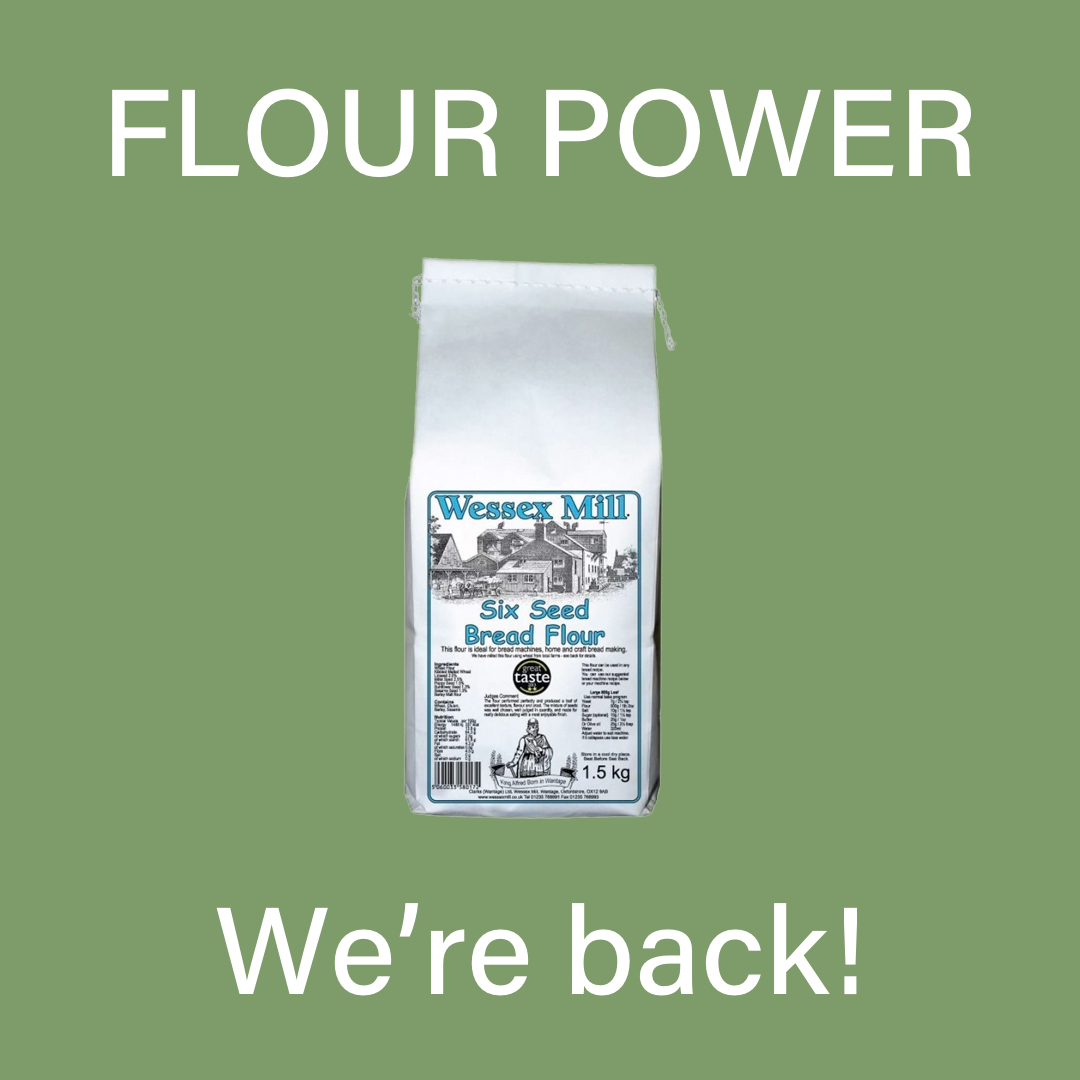 Farm_Direct's tweet photo. Stock levels for pizza flour, pasta flour and Wessex Mill's Six Seed Bread Flour are returning to normal. We imagine this will be a welcome announcement for all the bakers out there!
.
.
#londonbakers #buylocal #eatlocal #deliverylondon #bakebread https://t.co/vhC2zmrVqz