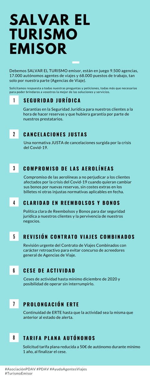 MARWANVIAJES's tweet photo. #AsociaciónPDAV #PDAV #AyudaAgentesViajes #TurismoEmisor https://t.co/JLcdI9ojQr