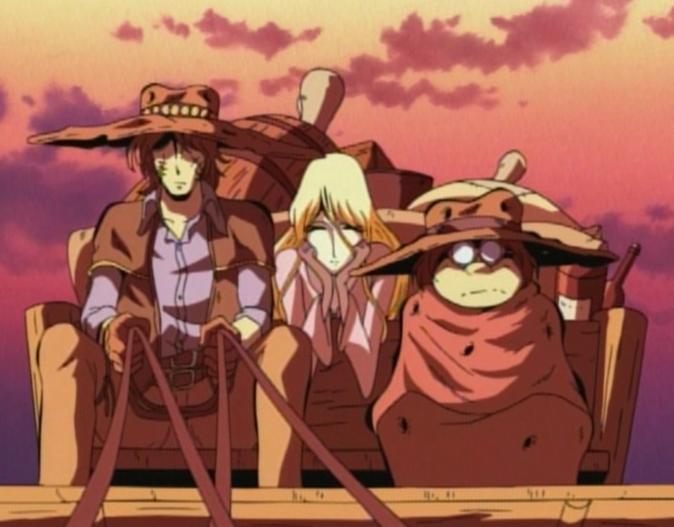 Jean Snow Yet Another Leiji Matsumoto I M Watching On The Side Is Gun Frontier A 13 Episode Series Set In The Wild West That Sees Captain Harlock As A Gunslinger And