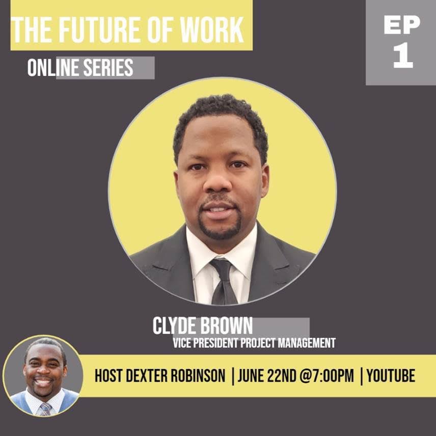 clydebrown's tweet photo. The Future of Work...Let's change the conversation and embrace the change! Tune in tonight on YouTube! #future #futureofwork #cloudtechnology #rtriad https://t.co/rAG5CuHz6b