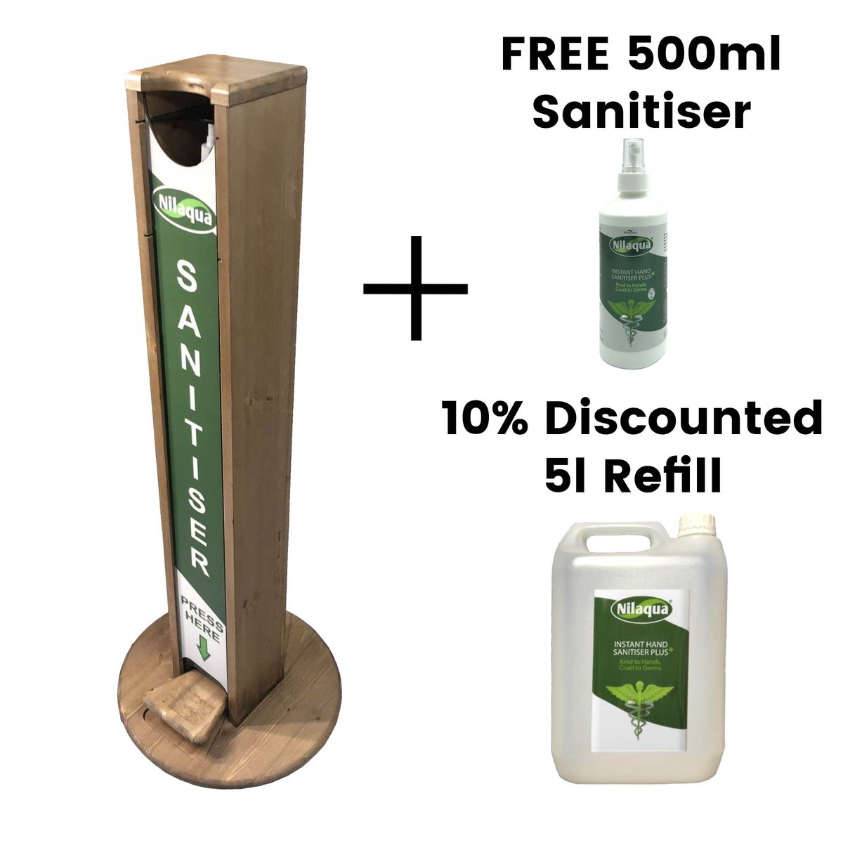 LigneusProducts's tweet photo. As the #lockdown starts to ease, #hygiene is going to be top of the list of priorities.

Our foot activated hands free sanitisers are just the job supplied with a FREE 500ml bottle of @nilaqua sanitiser
#handsfree #handsanitisers #ecofriendly #cleanhands

https://t.co/lXW8gvSsKg https://t.co/af6fYvi84y