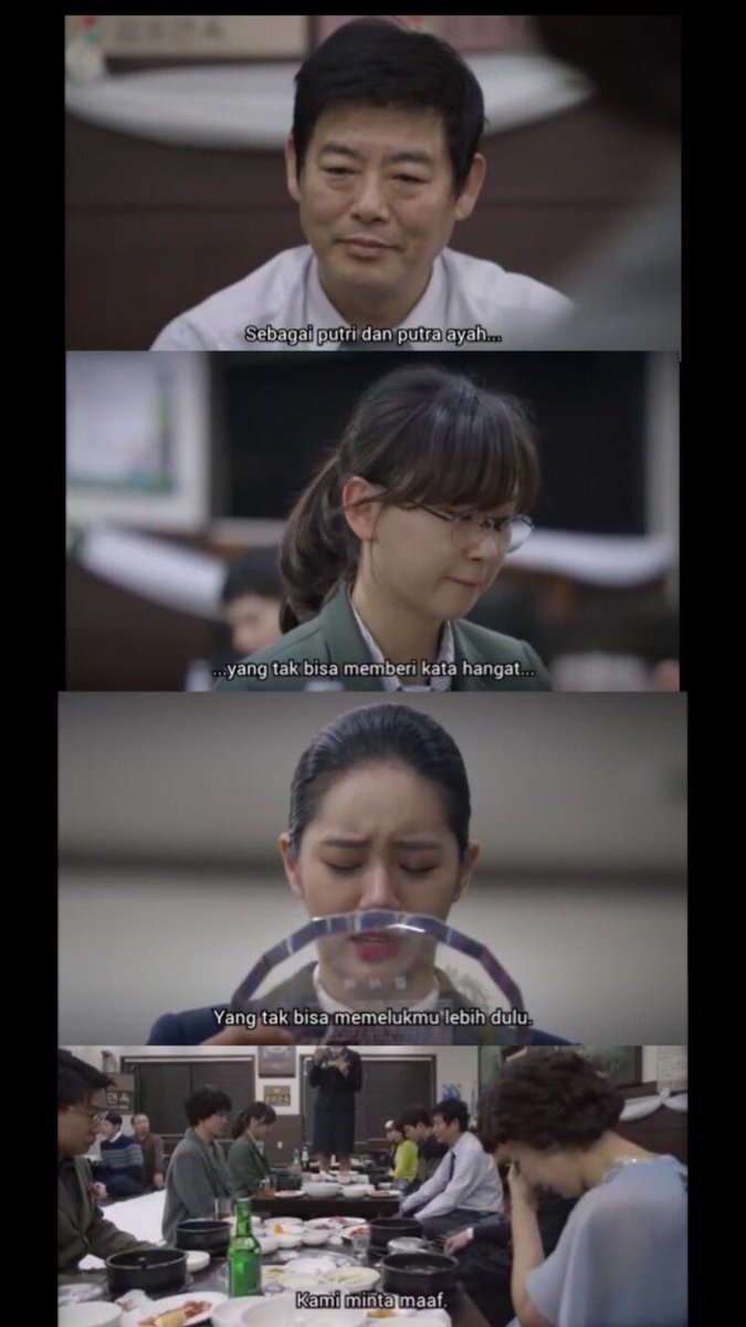 yyyavocado's tweet photo. Tapi ini salah satu bagian tersedih sih saat duksoen bacain piagam untuk ayahnya... menangis banget ampe diomelin emak. #Reply1988 https://t.co/CIQAfLyaFm