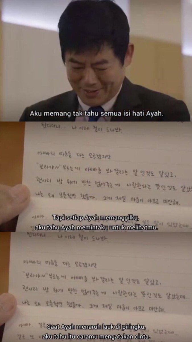 yyyavocado's tweet photo. Tapi ini salah satu bagian tersedih sih saat duksoen bacain piagam untuk ayahnya... menangis banget ampe diomelin emak. #Reply1988 https://t.co/CIQAfLyaFm