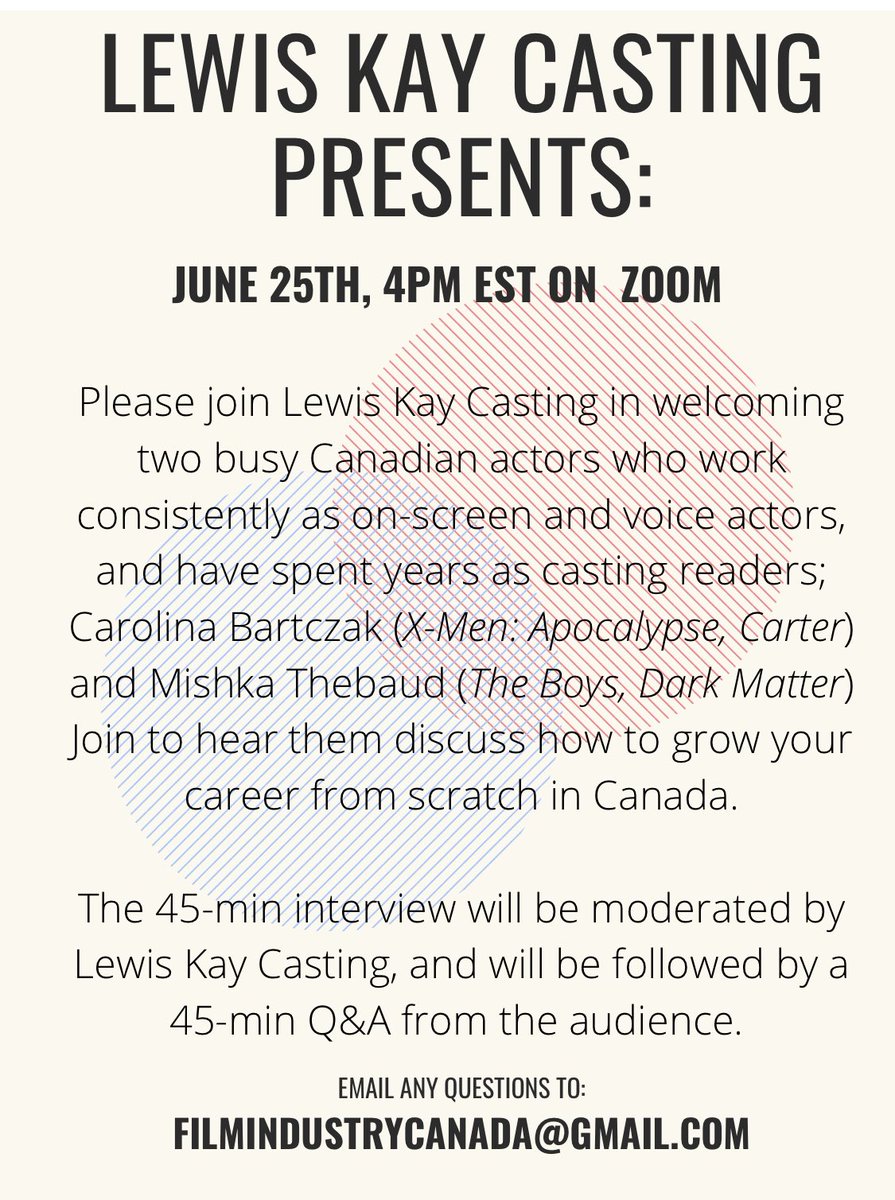 Lewis Kay Casting tweet media