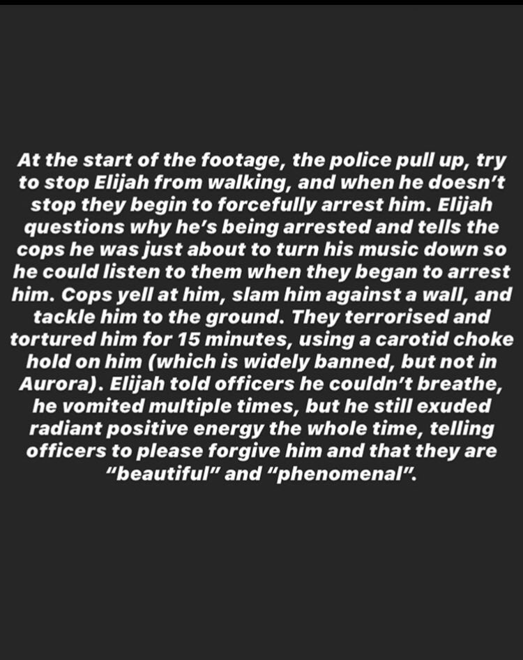 mollyha93464543's tweet photo. SAY HIS NAME elijah mclain was a young boy killed by heartless officers and still hasn't gotten justice https://t.co/QsVV48nl0k