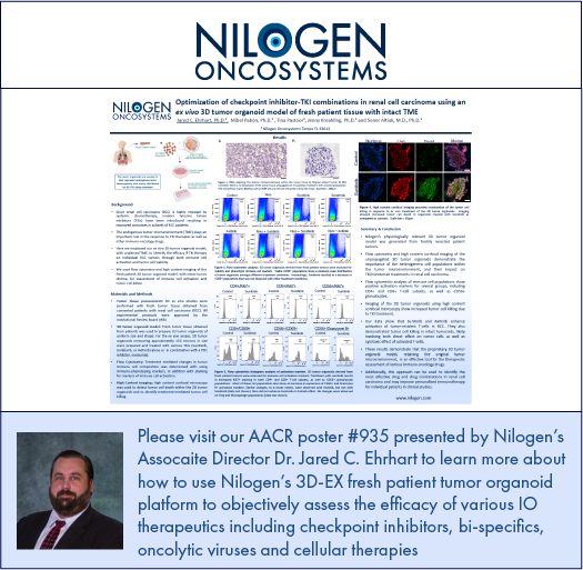 nilogenonc's tweet photo. Please visit Nilogen's 3D-EX poster today at the virtual #AACR2020 conference and stop by our website to download the posters and learn more! @nilogenonc https://t.co/EnQaRvmyu8 https://t.co/wq9Hpqac2A