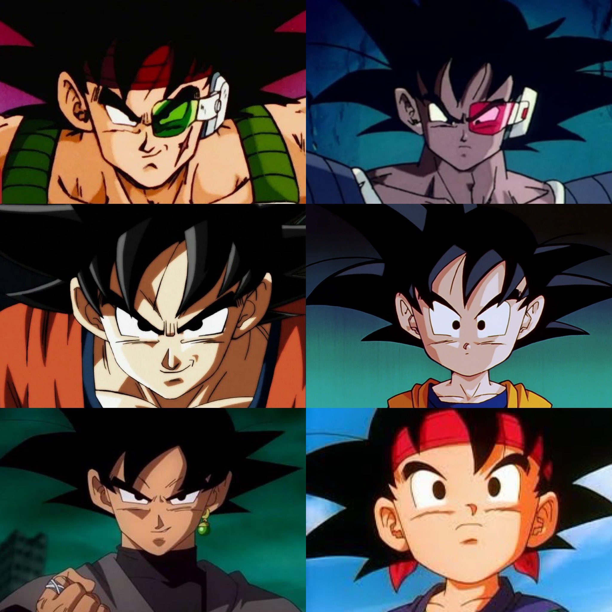 tofu× on X: A movie I want to see: Where Goku, Bardock, Turles, Goku  Black, Young Gohan and Young Goku team up to to confuse and take down  Broly.  / X