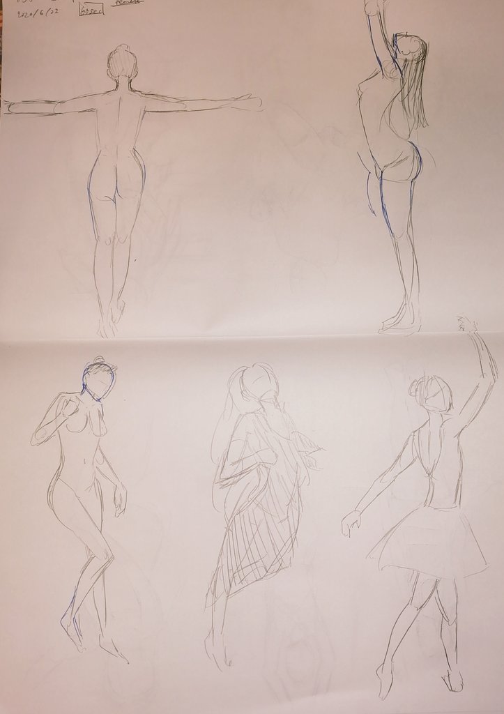 37日目 60秒ドローイング

流石に今描いてる作品完成させたいので、今日は軽めに… 