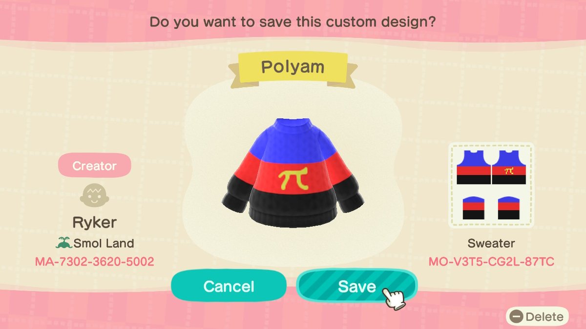 Polyamorous, Pansexual and Polysexual FlagsI included an alt version of the polyamory flag as I've seen both used pretty evenly #PrideMonth2020  #Pride    #PrideMonth    #LGBTQ  #LGBTQIA  #ACNH  #AnimalCrossing  #NintendoSwitch