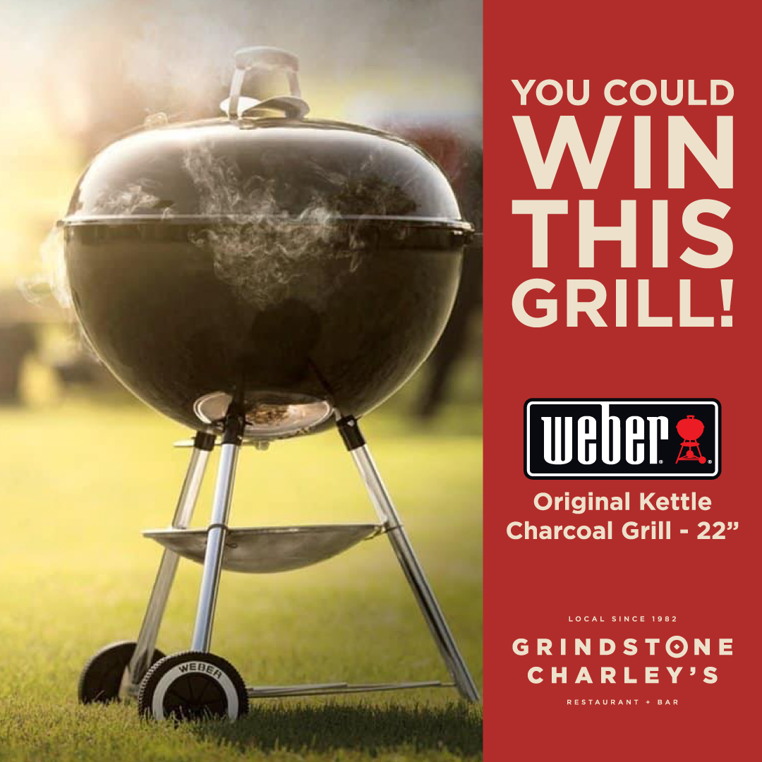Grindstones's tweet image. Looking for a grill update? Enter to win a 22” charcoal grill from @webergrills on our website!

#foodie #food #indianapolis #dinner #eatlocal #supportlocal #supportrestaurants #indyeats #indy #grill #bbq