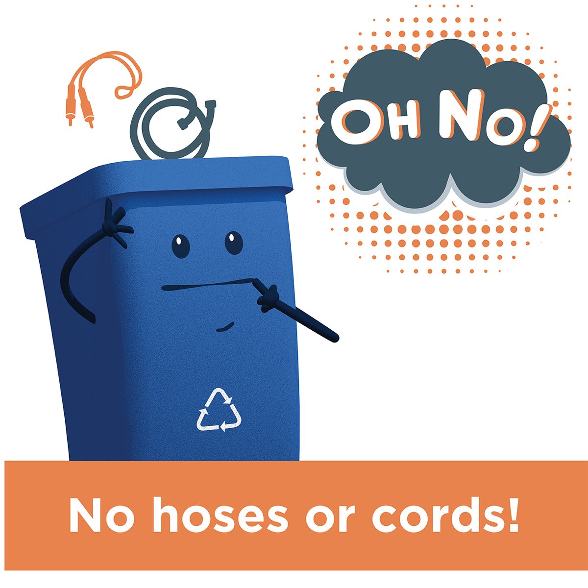 AnokaCoRecycles's tweet photo. Electric cords, hoses and strings of lights are not recyclable in your cart. Some may be returned to the store, repaired, or donated. Learn more: https://t.co/AjeVF8ktt9
#ReduceReuseRecycle #RecyclingMatters #GoRecycle #MakeAnImpact #ImpactChange https://t.co/gXPxCfPEAg