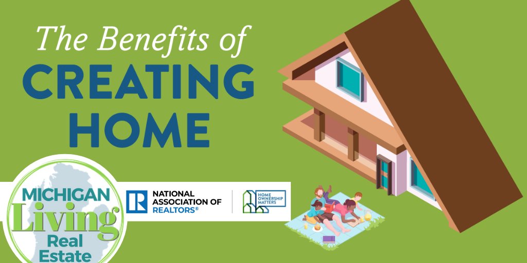 goldmann_kim's tweet photo. Investing in homeownership builds financial stability, chance to create a home for your lifestyle, strengthens your community. For more on benefits of homeownership SE Michigan, call me 517.605.1522
#CreatingHome #HomeownershipMonth
https://t.co/04yh73d6t0 https://t.co/Bh7zUJQSM6