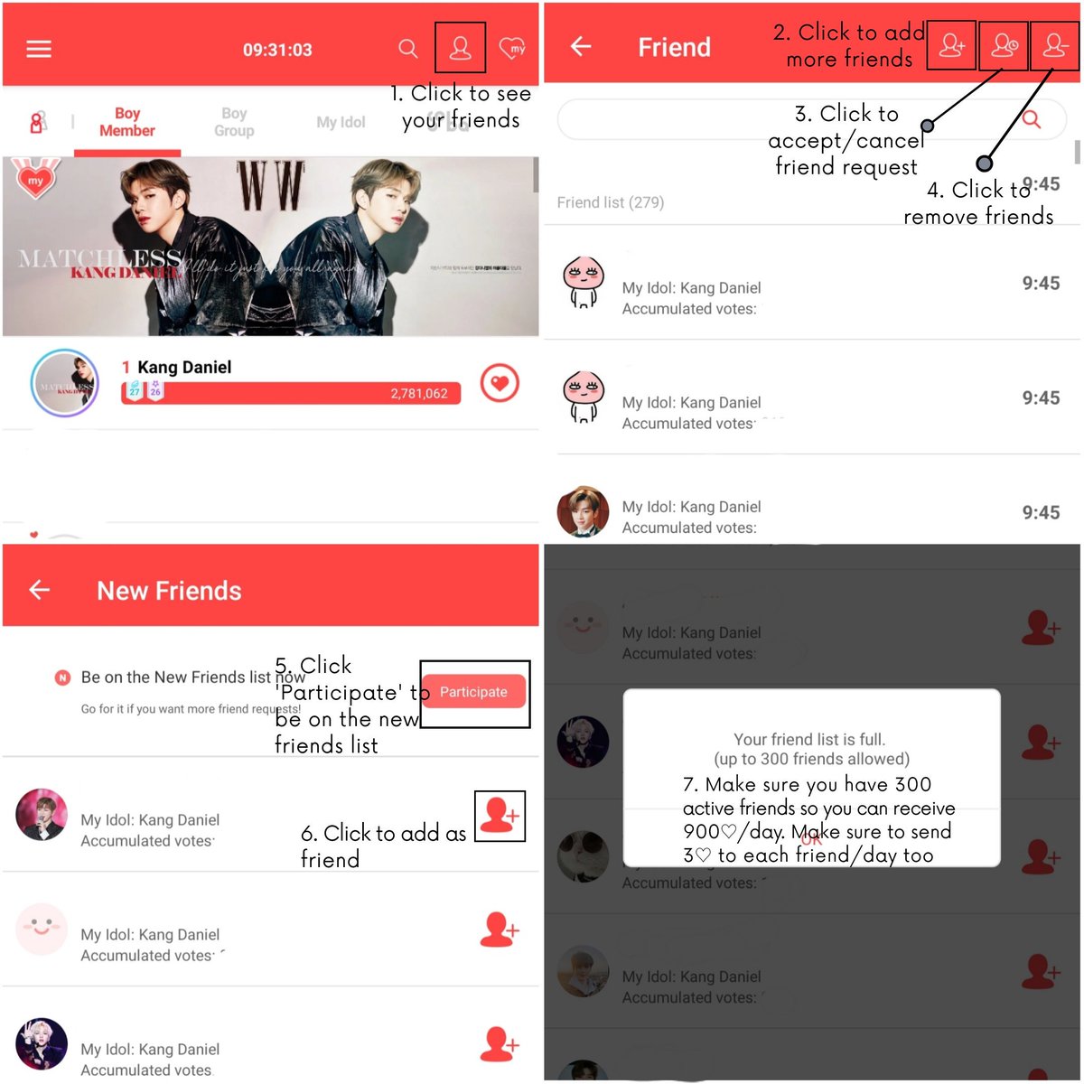 [] Choeaedol Tips for Danity● Make sure to install the aps and keep collecting Daily and Ever hearts ● Please check our simple tutorial in this thread, if you have any question our DM is opened :) @konnect_danielk #강다니엘  #KANGDANIEL.