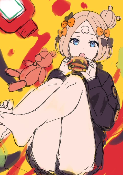 アビーちゃんラフ #FGO 