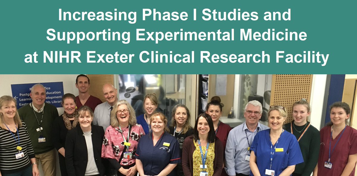 NIHR_UKCRFN's tweet photo. New blog post showcasing the Network's visit to the @ExeterNihr #ClinicalResearchFacility
Meet the team & learn how they have succesfully increased phase I studies using a collaborative approach #AcceleratingClinicalTrials
Learn more now: https://t.co/nTp39ziAC0 https://t.co/yRexw7gRlD
