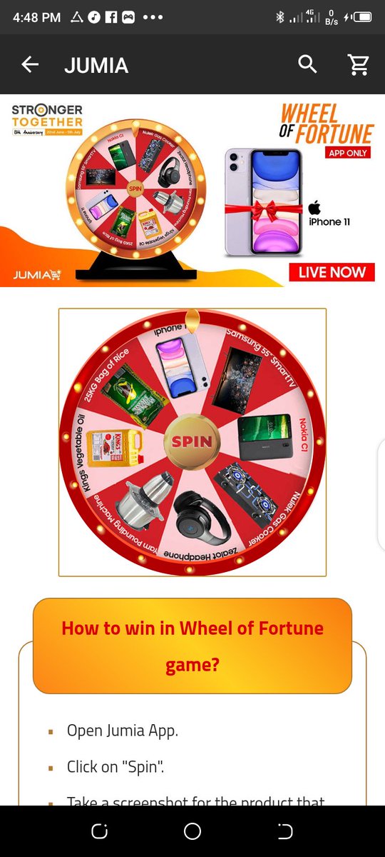 hollaholla61's tweet photo. @JumiaNigeria I won oooo https://t.co/EshRbZDOUZ