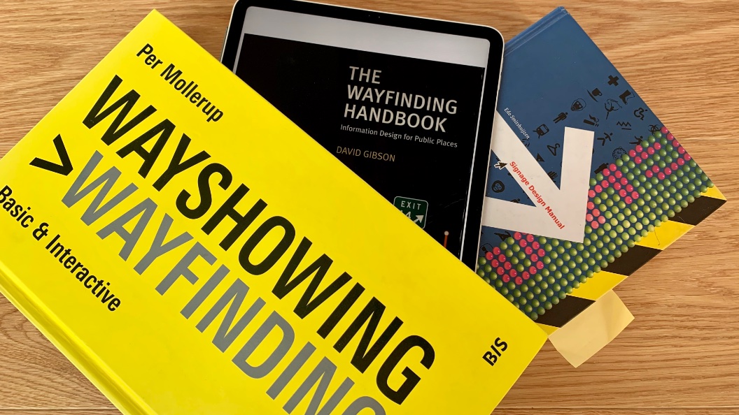 For our thesis we analyzed the process of designing wayfinding systems. Here are some books that helped us a lot in our research.