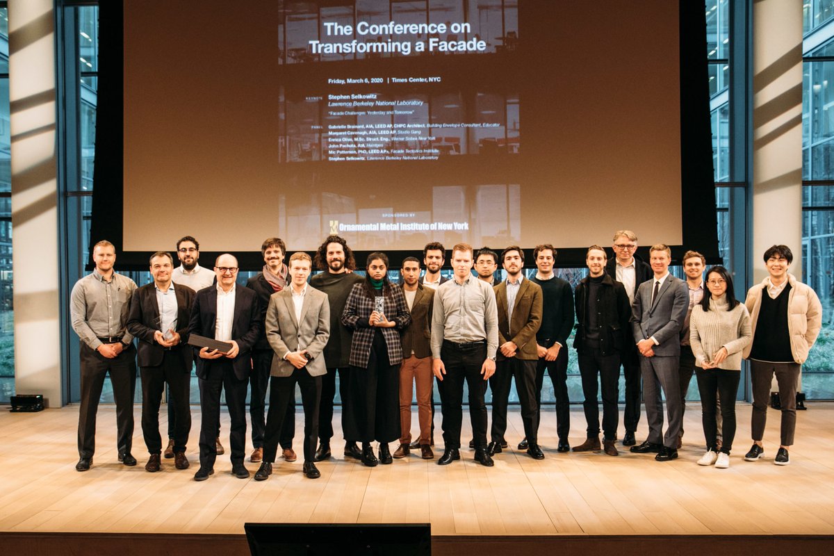 level_infra's tweet photo. Now that the Metals in Construction Magazine "Transform a Facade" competition results are posted, we're happy to thank the winning team of @WilkinsonEyre, @EOCengineers &amp; Josef Gartner GmbH for the chance to contribute energy &amp; carbon analysis! Great work! https://t.co/CpqAmvFrUP https://t.co/TyCjhS0fIu