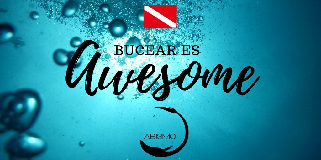 AbismoEsBuceo's tweet photo. Porque bucear es Awesome
#AbismoEsBuceo #Buceo #Dive #DiveIsFun #Travel #Viajes #QuédateEnCasa #awesome https://t.co/8FevSwdrdh