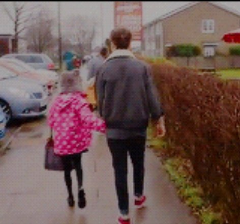 when he surprised daisy and phoebe and picked them up from school :')