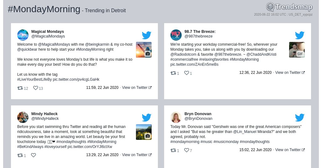 Trendsmap Detroit tweet media