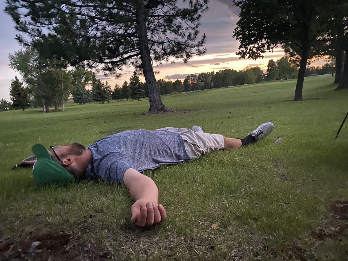 lammyslowdown's tweet photo. 11th Annual #SolsticeChallenge @TetonLakes 6/22/20 

Play from moment u can see to moment u can’t, walking. ⛳️🏴󠁧󠁢󠁳󠁣󠁴󠁿 #DruidicLore

This year’s nonsense —
4:57 a.m - 9:52 p.m. (17:05)
32.8 miles
101 holes 

My little girls joined me for the first 18 and the last 24. Best #DadDay ever! https://t.co/w1bClyfI2l