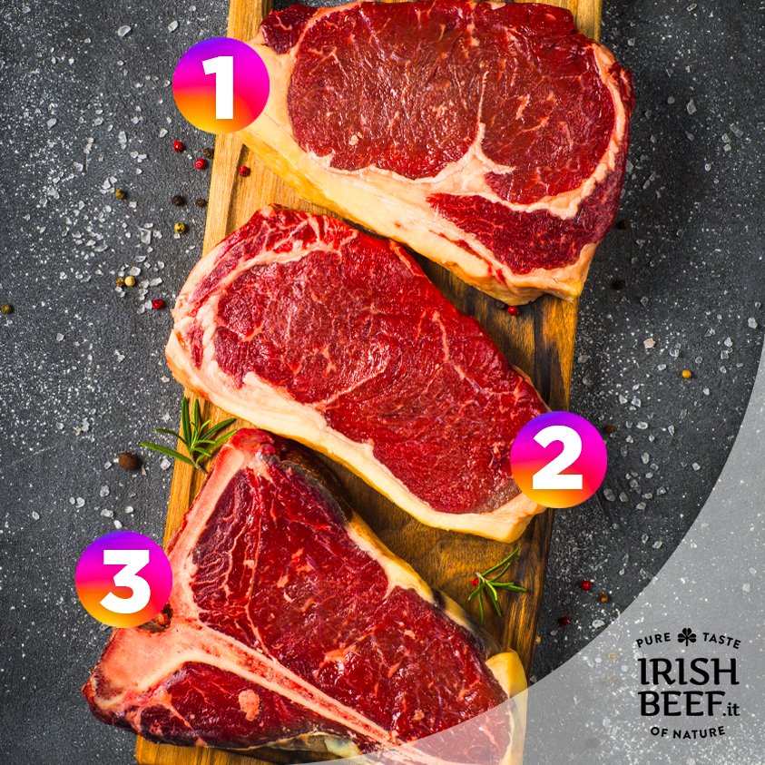 Lo sappiamo, è una scelta difficile, ma tu quale #IrishBeef preferisci?