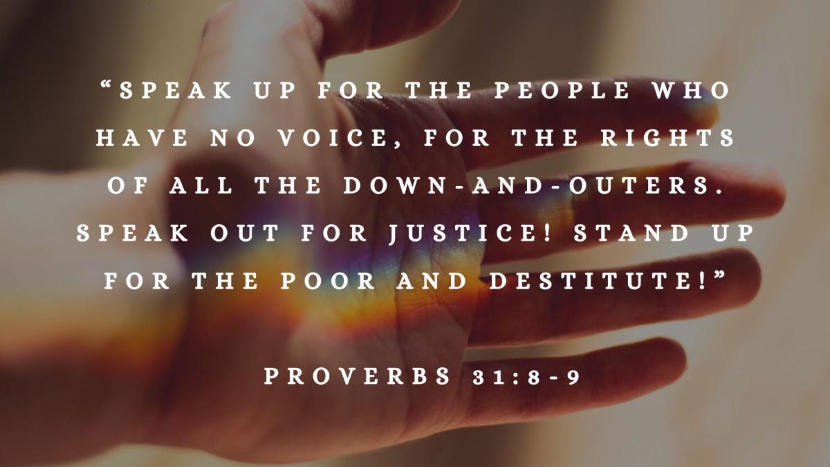 This #MotivationalMonday, we want to remind you that your voice matters. Your voice can be used to glorify God and bring forth his plan for the world. Amid everything that is going on in the world, how can you use your voice to better God's Kingdom?