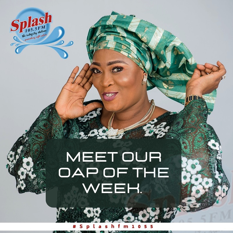 SplashFM1055's tweet photo. Meet our OAP of the week... Tolani Aladelaja Chinoyerem @tolanichinoyerem 'Iya Iroyin' Anchor of #IsinmiAlayo and co-anchor on our popular Yoruba news bulletin #TifunTedo
Want to know about her? 😉 watch this space >>>
#TolaniAladelaja
#OAPoftheweek
#IyaIroyin
#Splashfm1055 https://t.co/97M2KUS7C2