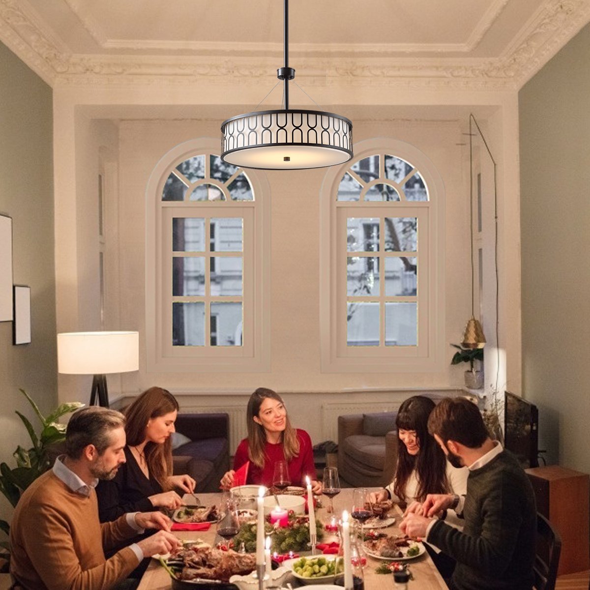 LTMateUSA's tweet image. 💥💥 Osimir LED Chandelier, 20" Dia 28W 3000K Dimmable LED #SemiFlushMountLightFixture, Contemporary Adjustable #HangingCeilingLights, Oil Rubber Bronze Finish, Ivory White Acrylic Shade.
🛒Amazon: amzn.to/2SAZlYt
Website: bit.ly/Osimir

#ceilinglightfixture