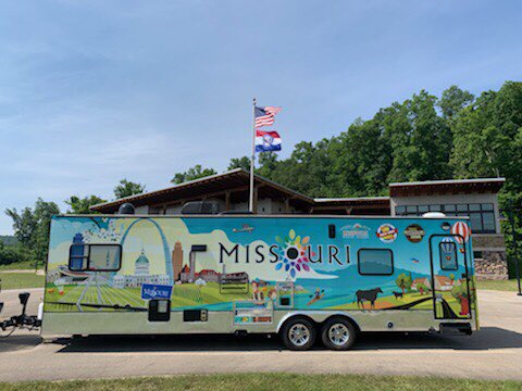 GovMikeKehoe's tweet image. The #MOAdventure trailer is excited to kick off summer! First up, Johnson Shut-Ins, a unique @mostateparks destination to add to your @VisitMO list. Located in Reynolds County, park staff do a great job caring for the 8,781 acres that showcase its natural beauty. #MissouriProud