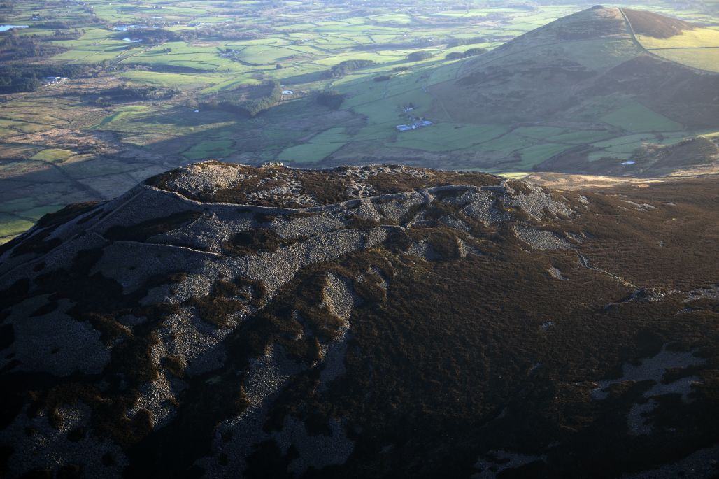 The Iron Age fort may have housed some 100 people living in 20 houses, whereas during Roman occupation (50-400AD), the fort became a small town, with as many as 400 inhabitants.Discoveries include pottery, iron tools, glass beads and highly decorated jewellery.