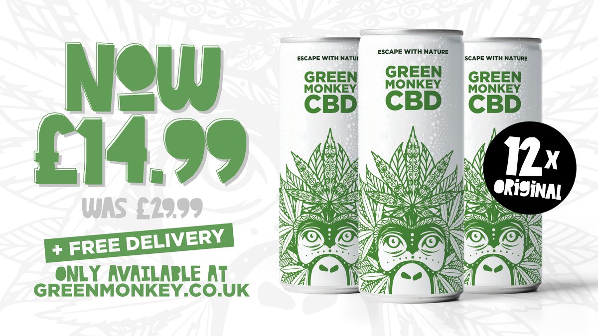 cbdgreenmonkey's tweet photo. Summer just got better! Grab 50% OFF everything on our website right now>> https://t.co/Z9fGI4b9Aa

#summer #summertime #Summer2020 #heatwave #CBD #CBDDrinks #CBDCocktails https://t.co/BI3rQKwuCd