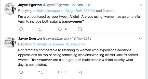 Here, for example, are a couple of their senior BBC News (TV and Radio) journalists & producers involved in iron anti-trans activism online. This is just illustrative, there are myriad examples