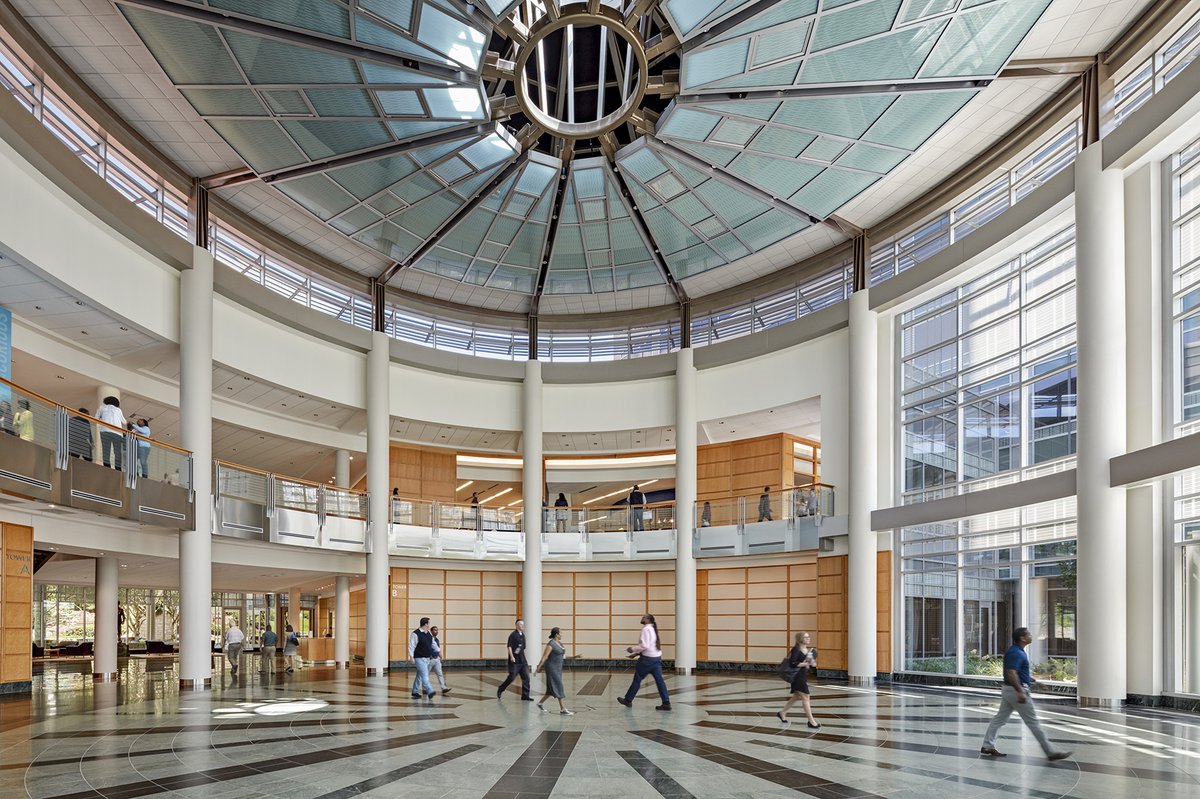 DudaPaine's tweet image. Regularly used for company and public events, the Cox Rotunda is a vaulted two-story space that serves as a living room for the entire Cox community.
#dudapaine #architecturesketch #architecturediagram #commercialarchitecture #georgiaarchitectucture