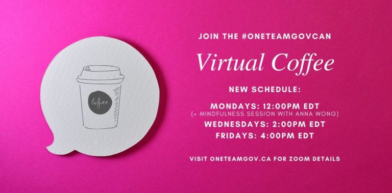 RobButler's tweet photo. Come join the @OneTeamGovCan call right now!
We are LIVE right now: https://t.co/AGn29RASe6
First a mindfulness session from @Anna_Wong10 then into then straight into the discussion.
#OneTeamGovCan https://t.co/cTdHdIDn7S
