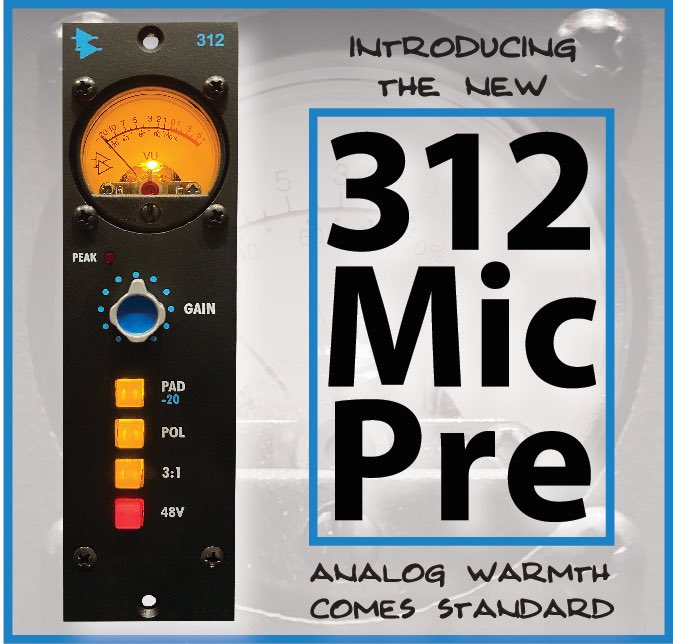 ThisIsAPIaudio's tweet photo. Now Shipping - The New 312 Mic Pre ($795 MSRP). Contact your preferred API dealer today! Link in bio for more info! #apiaudio #api312 https://t.co/s2YLUyheiw