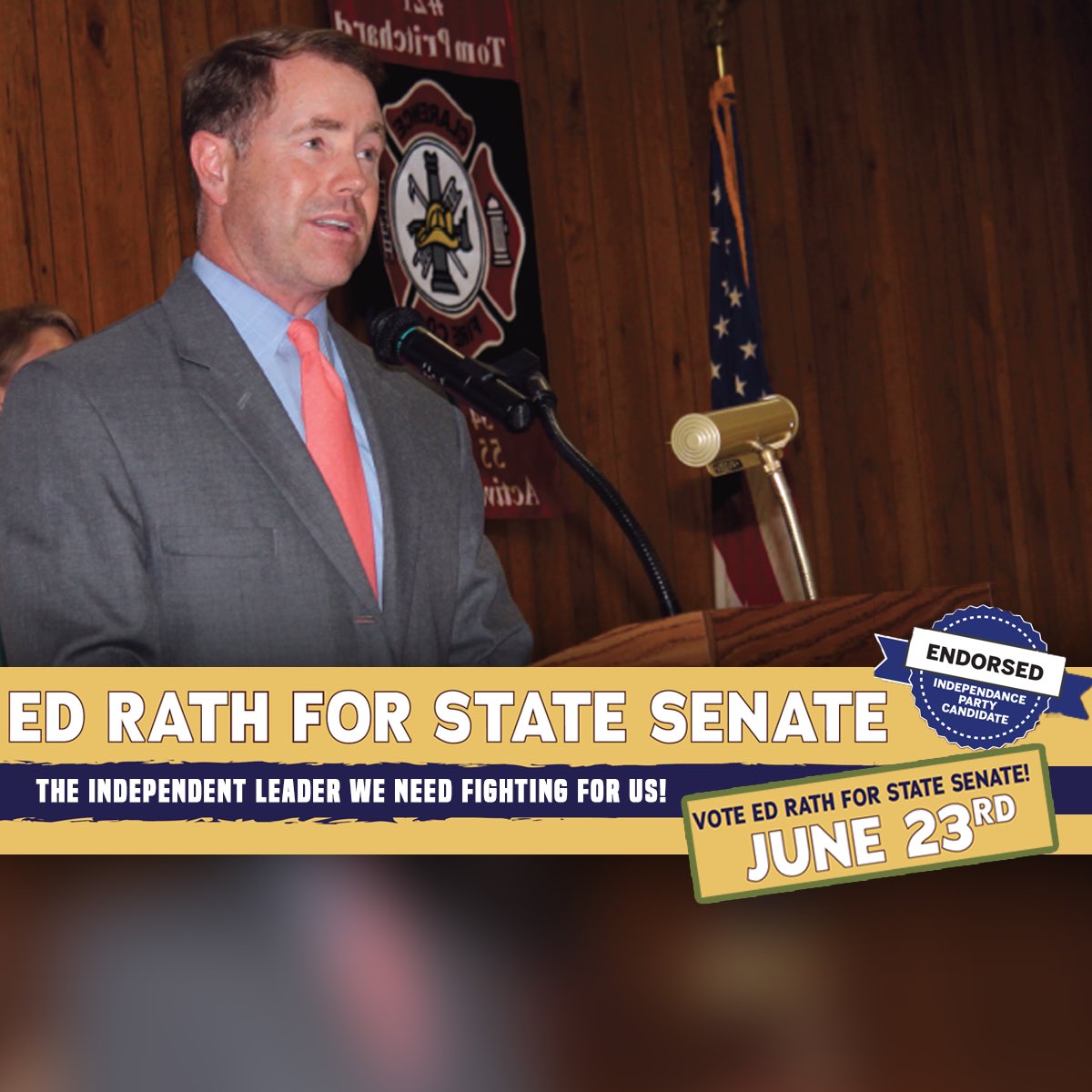 EdRath's tweet photo. I will be your independent voice in Albany. #primary #vote #june23 https://t.co/xtKbqmfmfA