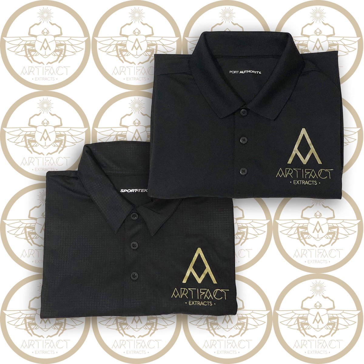 ArtifactExtract's tweet photo. We just got our new men's polo shirts in - tag a friend who would rock these!β£ #artifactextracts #artifact #extracts #madeinoregon #blastedineugene #pnwstoners #fueledbythc #bhombingamerica #artifactswag #artifactmerch #cannabisswag #swag https://t.co/NW08uctNUG