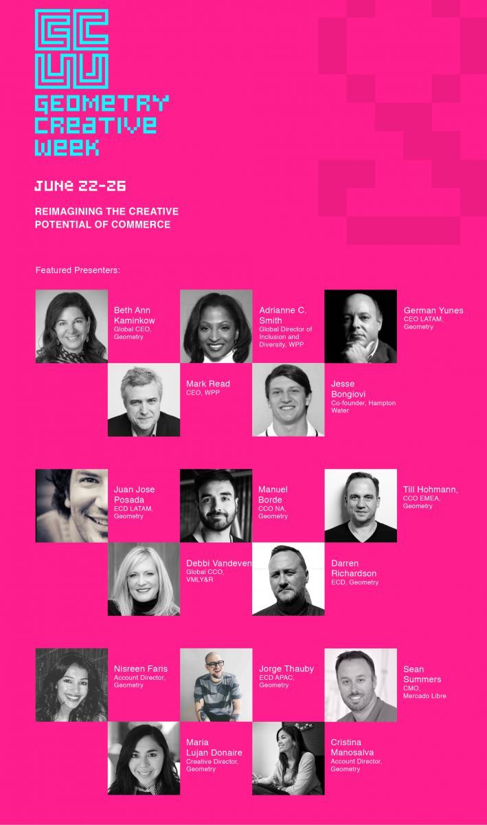 Totalmedios_com's tweet photo. La agencia @GeometryGlobal presenta el #GeometryCreativeWeek - Germán Yunes y Juan José Posada serán algunos de los #speakers
https://t.co/J1pXhHnEKW https://t.co/hFKNSx58wJ