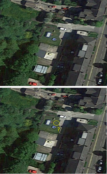 Geoinvestigate's tweet photo. #Geoinvestigate #coal #mining #risk #assessment #CMRA for new #housing #development identifies depression in rear garden as possible position of #CoalAuthority #mine #shaft 'best fit' plot - 011. #Shallow #mineworking & #mineentry #rotarydrilling #siteinvestigation to follow. https://t.co/qwZK9it3Oc