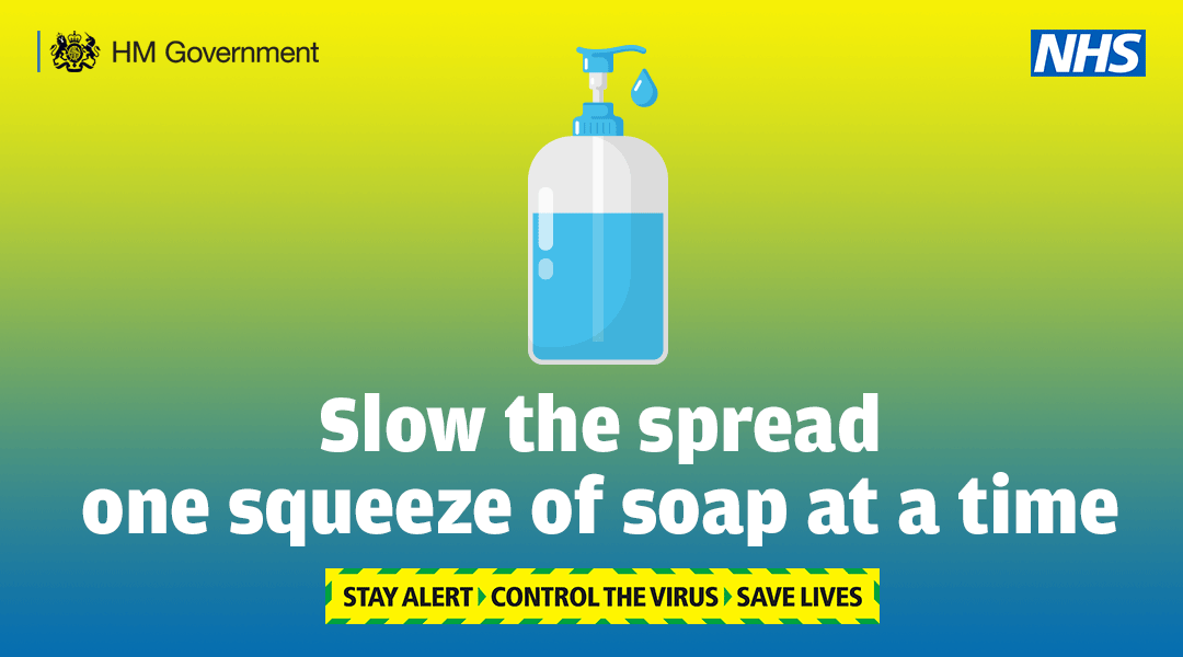 Washing your hands is still one of the most important things you can do to combat the virus. #StayAlert