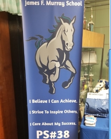 JfMurray38's tweet photo. One of our new school signs donated by the Class of 2020. Go Mustangs! #schoolpride https://t.co/8kbzs3TCdN