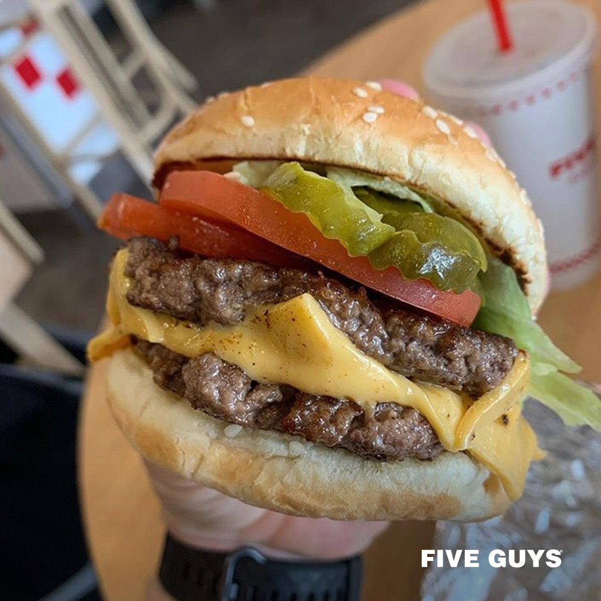 FiveGuys's tweet photo. Best view in the house! 🍔 (📸: williamfspencer | Instagram) https://t.co/cxES2zHWb8
