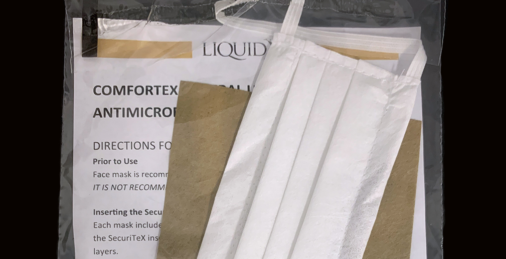 LiquidXPM's tweet photo. Every ComforTeX #mask comes with one of our #antimicrobial #filter inserts, the first many products in our SecuriTeX antimicrobial textile line.  More to come soon!

Order your general use mask and replaceable antimicrobial filter insert here: https://t.co/AnrumnnV6i https://t.co/IO17mNATrm