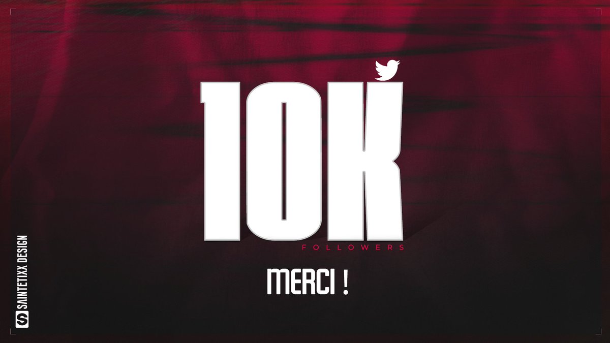 Saintetixx's tweet image. Je ne saurais jamais vous remercier assez pour ce que vous faîtes pour moi. Une barre symbolique est franchie, j'espère que ce ne sera pas la dernière !
Merci à tous, tout simplement !