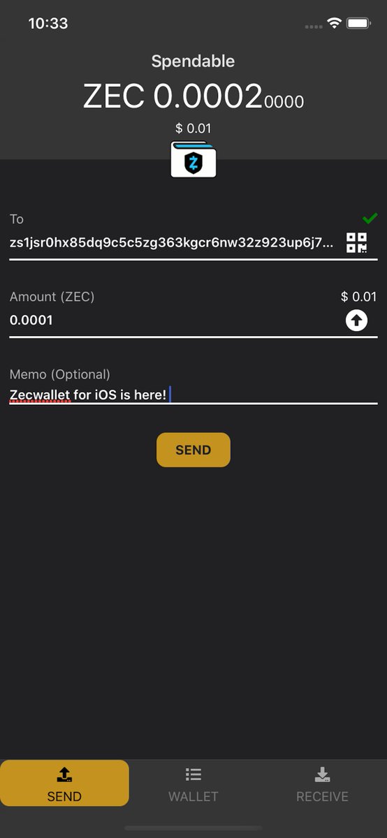 Zecwallet tweet media