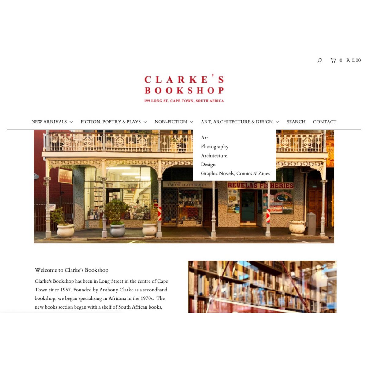 We have updated our website! You can now buy our books directly through our website. We’ve listed (almost) all the new South African and African stock, and will soon be adding out-of-print and secondhand books.