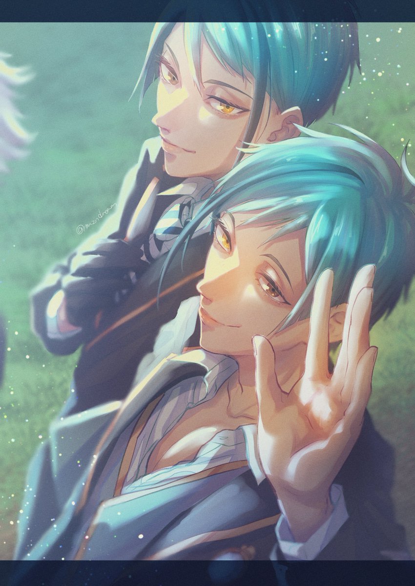 ツイステ 遠くからでも目が合うと挨拶してくれるくらいの仲 Twstプラス かぼちゃプリンのイラスト