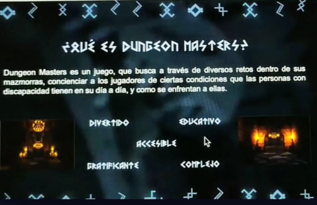 PoloDigitalMLG's tweet photo. Un propuesta inspirada en #minecraft que va a intentar, a través de las diversas mazmorras, sensibilizar sobre la discapacidad #DisabilitySeriousGame https://t.co/2Da8lfli0N